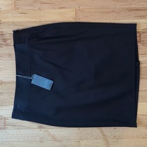 NWT the Limited Luxe Suiting Skirt Sz 6 - black - fully lined